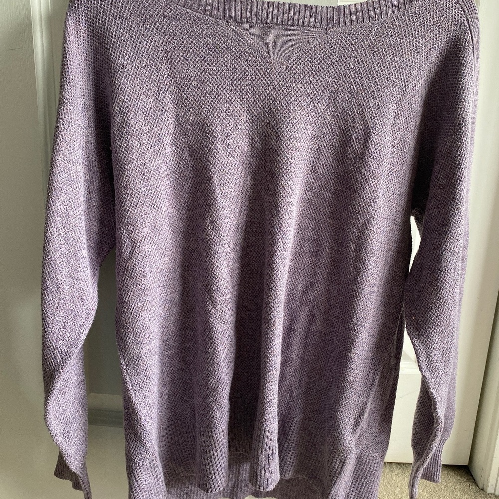 Purple sweater